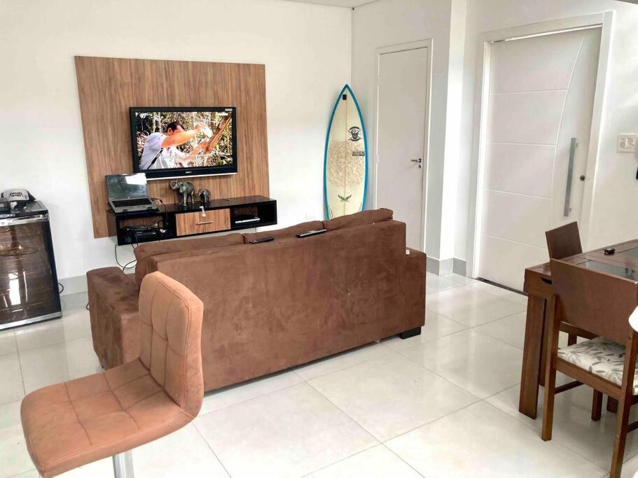Casa Agradavel Com Piscina Ha 1 Quadra Da Praia. Bertioga Exterior photo